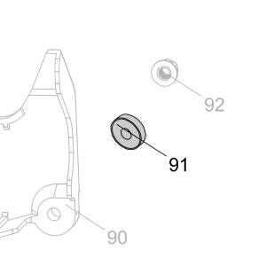 Запчасть AA40A-056A Шайба CN55-98 CN70B-86 CN80B-29 CN90-28 CN100B-74 CN130-29 N851L-24 CN100-85 (вид 2)