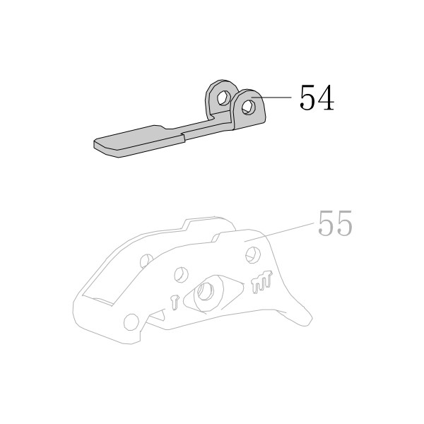 Запчасть AN03A-030A Планка курка N851H-54
