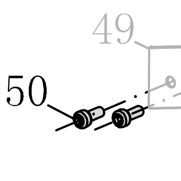 Запчасть B01-01-040080-02-NL Болт M4X8 MP622B-39 MP630B-39 CN45R-50