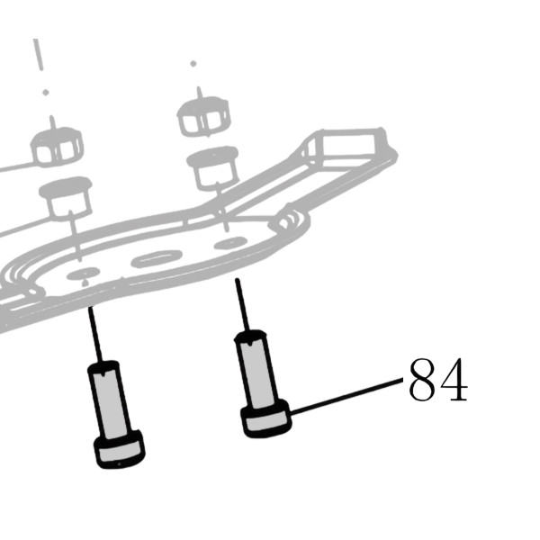 Запчасть B01-01-050140-02 Болт M5X14 MP635-42 CN45R-84