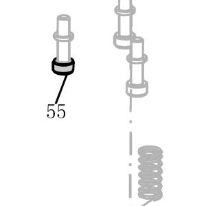 Запчасть B01-01-050200-02 Болт M5X20 N851H-34 CN45R-55 (вид 2)