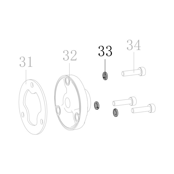 Запчасть B04-01-050-02 Шайба пружинная M5 F50G-2 SC7C-I2-48 SC7E-I2-48 SC760C-I2-49 SC77XE-48 MP630-2 MP635-43 MP650B-41 HB3515-8 HB3518-8 8016B-2 T50SC-2 CN45R-3