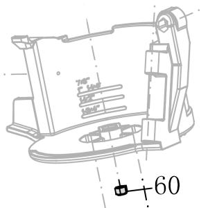 Запчасть B07-01-040-00 Гайка M4 F50G-66 MP635-55 MP650B-52 N851H-87 9240B-31 440KB-31 N851L-74 CN45R-60 ADCS22-69 ADCS19-68 (вид 2)