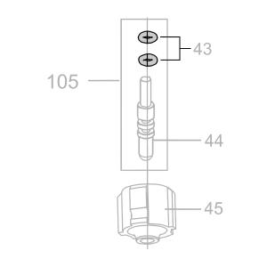 Запчасть B08-002500140-02 Кольцо уплотнительное 2.5X1.4 CN55-47 CN70B-37 CN80B-43 CN90-41 CN100B-40 N851F-44 CN130-42 N851L-41 CN100-36 (вид 1)