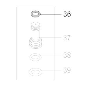 Запчасть B08-005800190-10 Кольцо уплотнительное 5.8X1.9 CN55-41 CN70B-32 CN80B-38 CN90-36 N851F-38 CN130-36 CN100B-35 N851L-35 N851H-46 CN100-30 (вид 6)