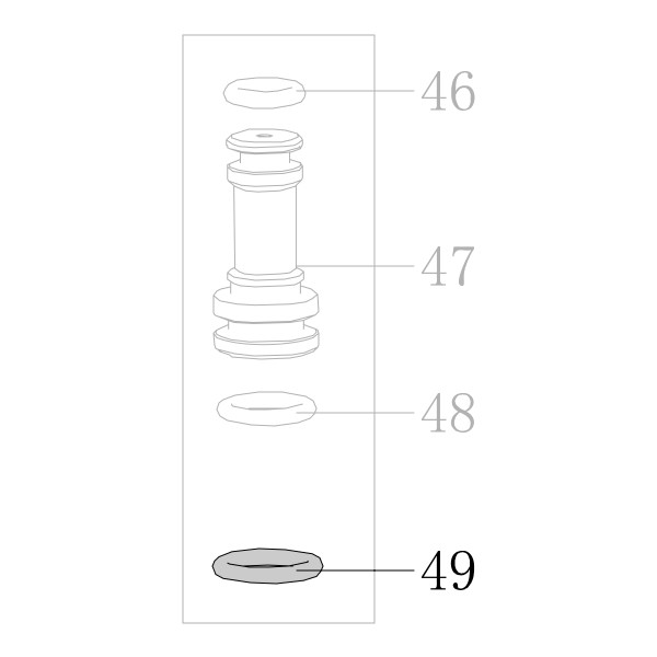 Запчасть B08-008800190 Кольцо уплотнительное 8.8X1.9 CN55-44 CN70B-35 CN80B-41 CN90-39 N851F-41 CN100B-38 CN130-39 N851L-38 N851H-49 CN100-33 CN45R-69