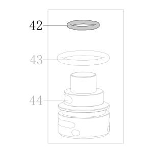 Запчасть B08-011800180 Кольцо уплотнительное 11.8X1.8 CN55-39 CN70B-29 CN80B-35 CN90-33 N851F-35 CN100B-32 CN130-33 N851L-31 N851H-42 CN100-27 (вид 1)