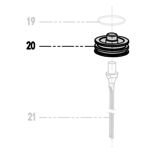 Запчасть 311270 PISTON Поршень бойка 9040R-20