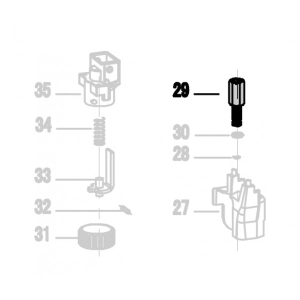 Запчасть 321 750 ADJUSTER Регулятор CRN45A-29