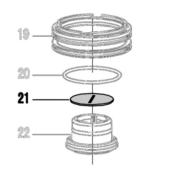 Запчасть 324370 WASHER Шайба N5024R-21