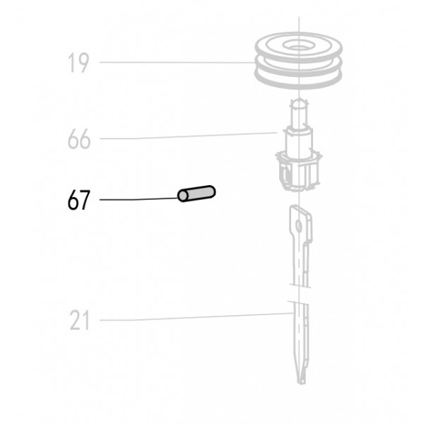 Запчасть 325290 RIVET Заклепка фиксатор бойка F50R-67