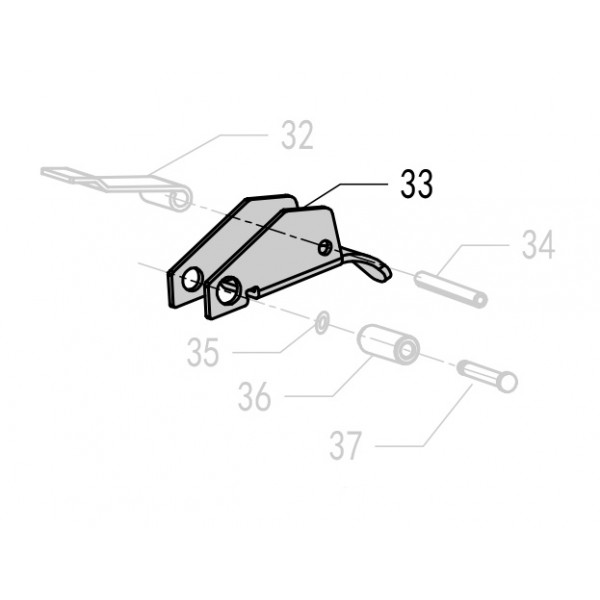 Запчасть 325950 TRIGGER Курок F50R-33