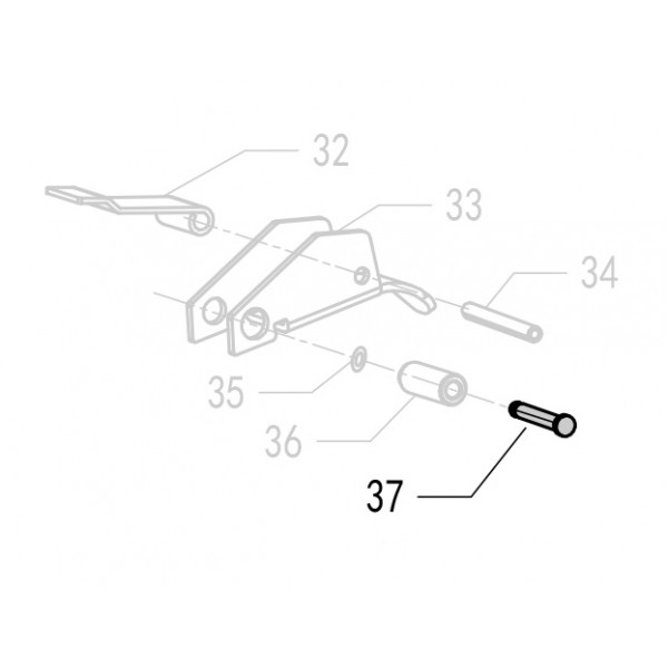 Запчасть 325970 TRIGGER PIN Штифт курка F50R-37