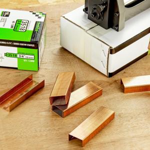 Скоба упаковочная для картона 35/18 (B-18) 16Ga, медная, упак. 1600 шт. (вид 8)