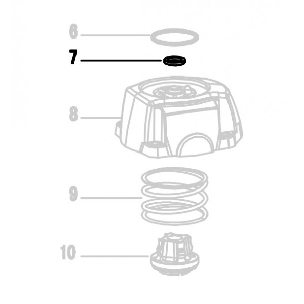 Запчасть 410 550 WASHER Шайба CRN45A-7