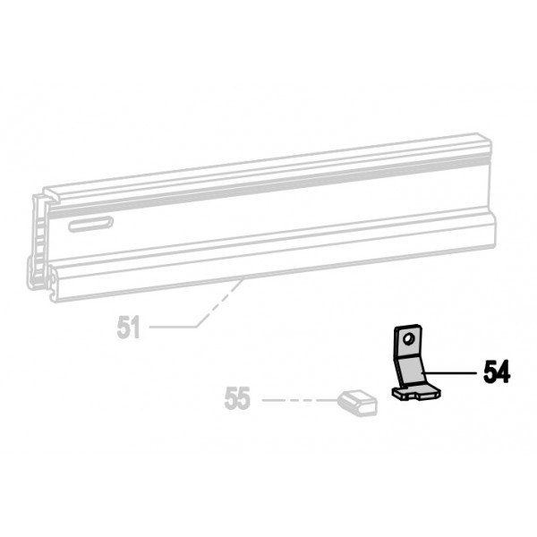 Запчасть 411280 MAGAZINE STOPPER Ограничитель магазина 9040R-54