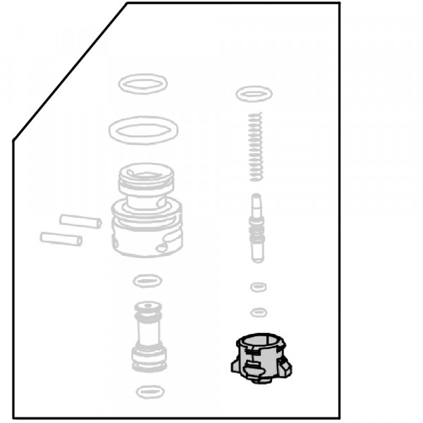 Запчасть 420 080 TRIGGER VALVE CAP Крышка клапана CN55R-66 CN57R-84 CN70R-54 CN80R-59 CN90R-59 CN90B-56 CN100R-59 N851R-60 CRN45A-48 9040R-42 NT65R-72