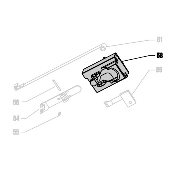 Запчасть 420690 PUSHER   Толкатель NT65R-58