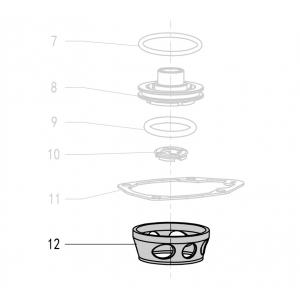 Запчасть 422500 COLLAR Фланец F50R-12