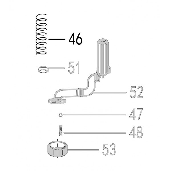 Запчасть 621700 SAFETY SPRING Пружина CN90B-46