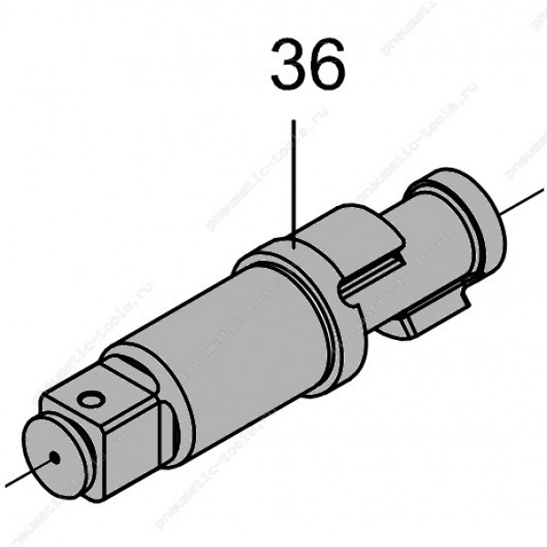 47-407202-11 Запчасть #36-47-4072 Ударный привод гайковерта 1"