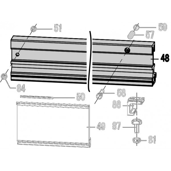 Запчасть 310900 MAGAZINE Магазин N5024R-48