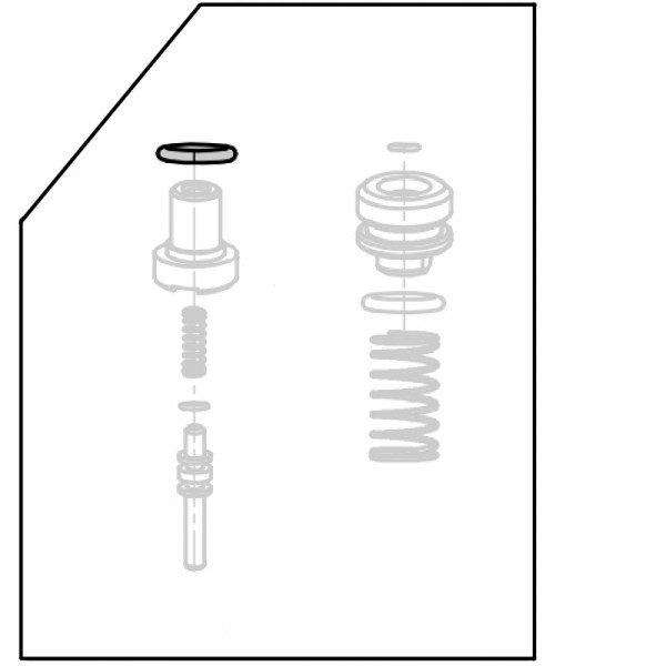 Запчасть 510270 O-RING 9X1.9 Кольцо уплотнительное F50R-26