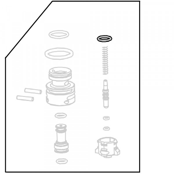 Запчасть 511850 O-RING 8.8X1.9 Кольцо уплотнительное 9040R-38