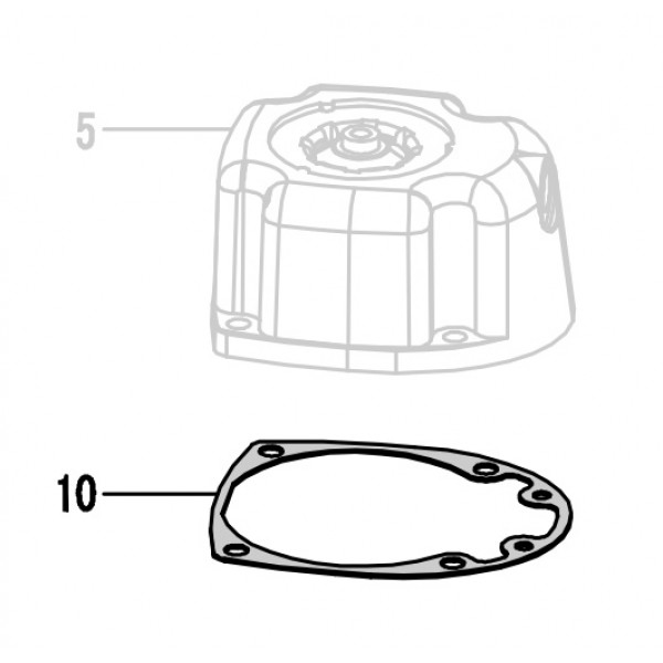 Запчасть 520170 GASKET Прокладка крышки NT65R-10