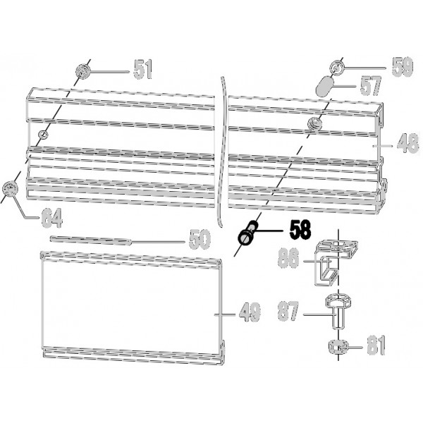 Запчасть 324470 STRAIGHT PIN Штифт N5024R-58