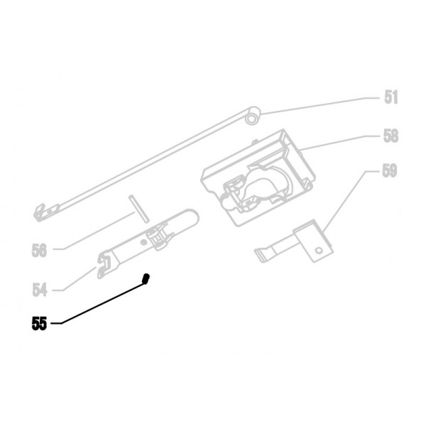 Запчасть 620480 PUSHER SPRING Пружина NT65R-55