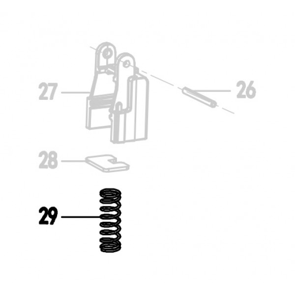 Запчасть 621860 TRIGGER SPRING Пружина 9040R-29