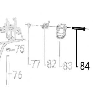 Запчасть 320 990 LATCH PIN Штифт CN90B-84 CN100R-32 (вид 2)