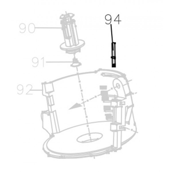 Запчасть AA40A-021A Штифт MCN55-94