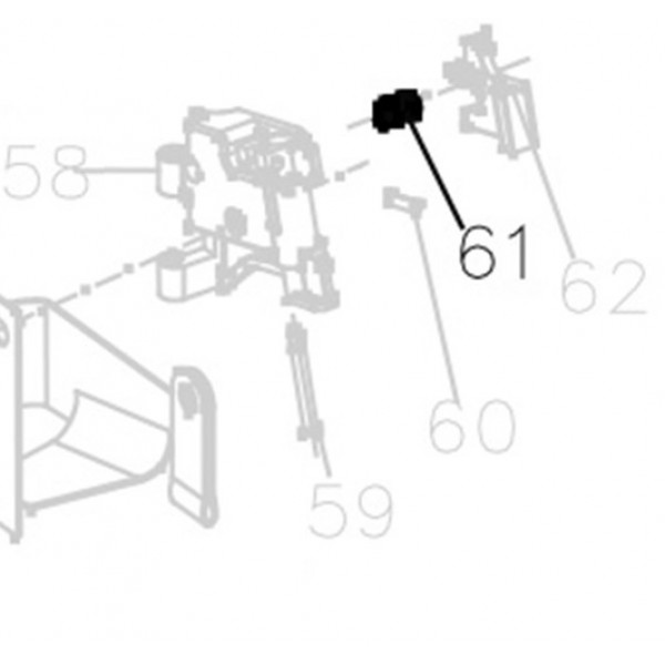 Запчасть AA40A-055A Пружина MCN55-61 MCN70B-57 MCN80B-72 MCN90-71 MCN100B-68 MCN130-71 MCN100-57