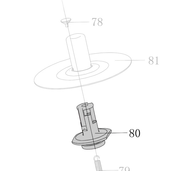 Запчасть AA42B-003A Втулка магазина CN70B-80