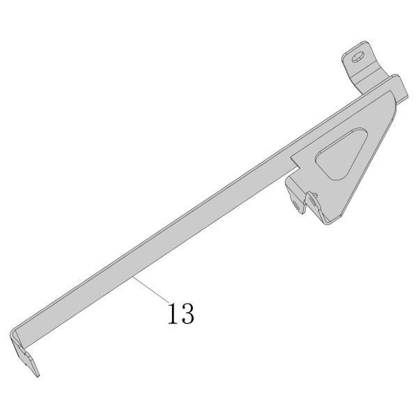 Запчасть AA58A-Y09A1 Кронштейн магазина SC7C-I2-13 SC7E-I2-13 SC760C-I2-13