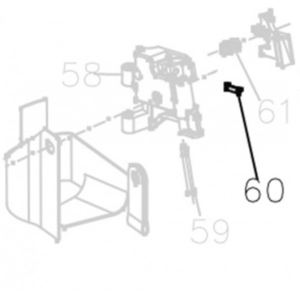 Запчасть B02-030120-02 Штифт ф3×12 MCN55-60 MCN70B-56 MCN80B-73 MCN90-72 MCN100-56 CN45R-38