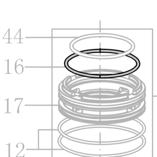 B08-056000240 O-кольцо 56×2.4 CN45R-16 (B08-057500240)