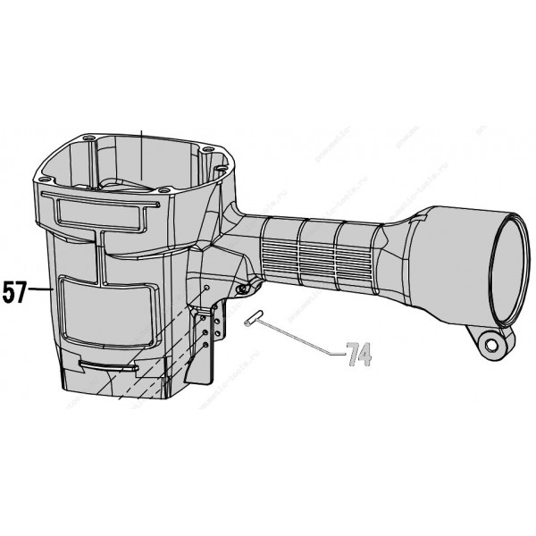 Запчасть 110 110 BODY Корпус CN70R-52 CN80R-57 CN90R-57