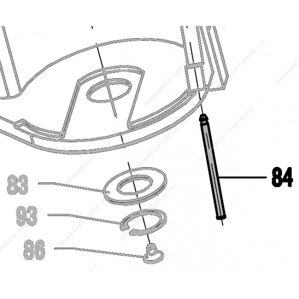 Запчасть 321 420 MAGAZINE PIN Штифт CN55R-84