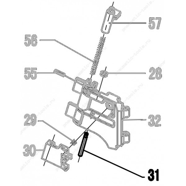 Запчасть 321 400 CHECK PAWL PIN Штифт CN55R-31