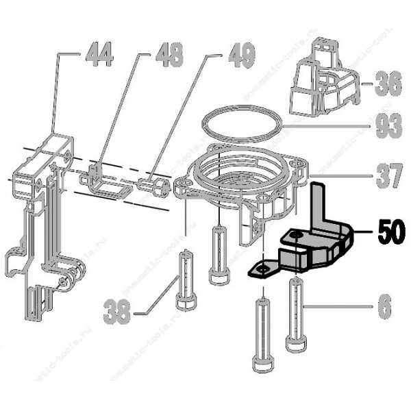 Запчасть 321 960 BRACKET Фиксирующая скоба N851R-50