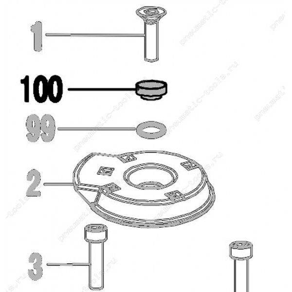 Запчасть 323 180 WASHER Шайба CN55R-100 CN57R-93