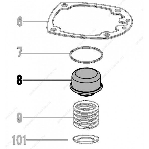 Запчасть 410 230 PISTON STOP Стопор поршня CN55R-8 CN57R-8