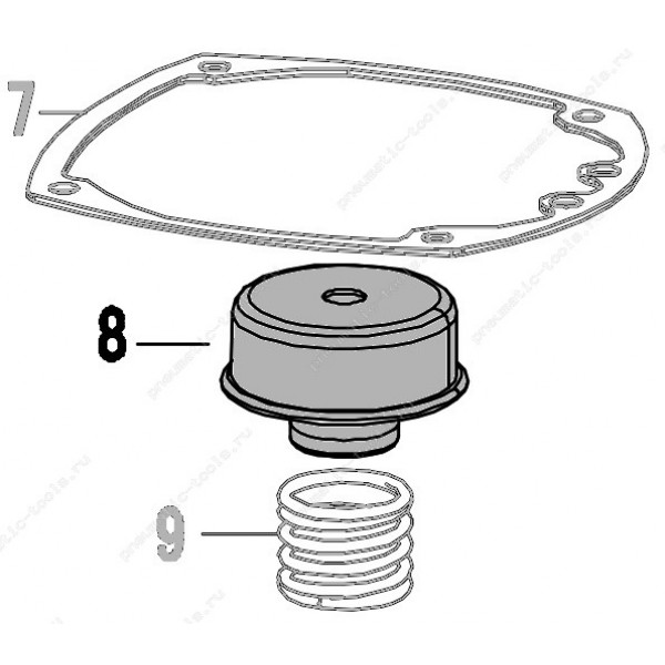 Запчасть 410 670 PISTON STOP Стопор поршня CN100R-8