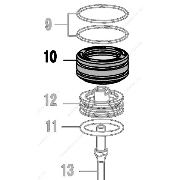 Запчасть 421 410 HEAD VALVE PISTON Клапан поршня CN70R-10