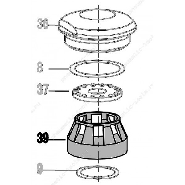 Запчасть 421 420 CYLINDER SPACER Фиксатор цилиндра 8016R-39