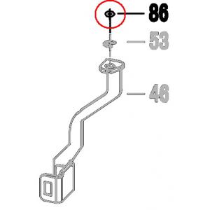 Запчасть 510 140 O-RING  5.15X1.8 Кольцо уплотнительное N851R-86 CRN45A-30 (вид 2)