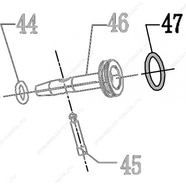 Запчасть 510 440 O-RING  20.8X2.4 Кольцо уплотнительное CN57R-42 CN100R-47